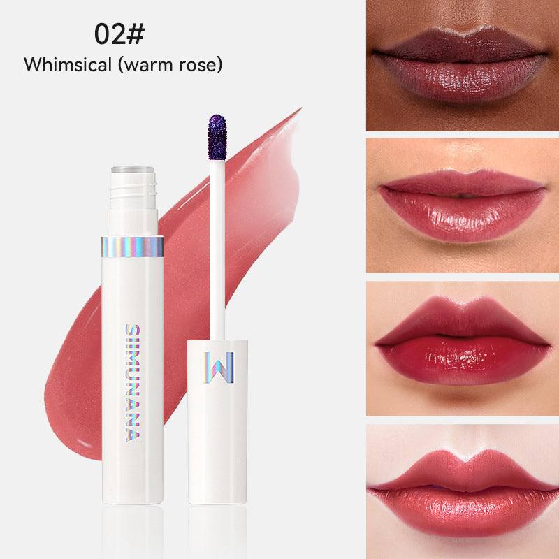 Peel-off lip gloss with long-lasting color retention and intensive moisturization