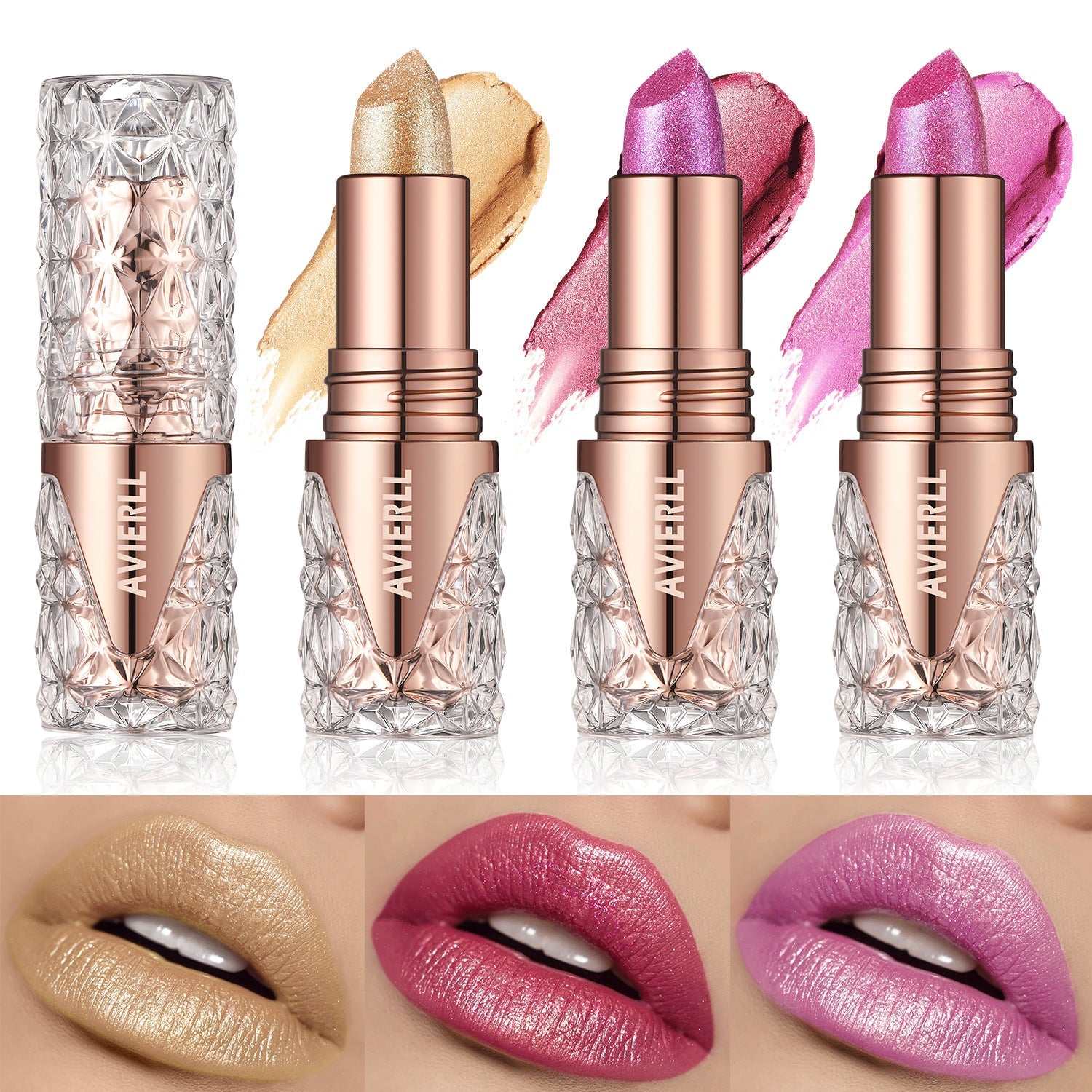 Pearlescent Shimmer Lipstick