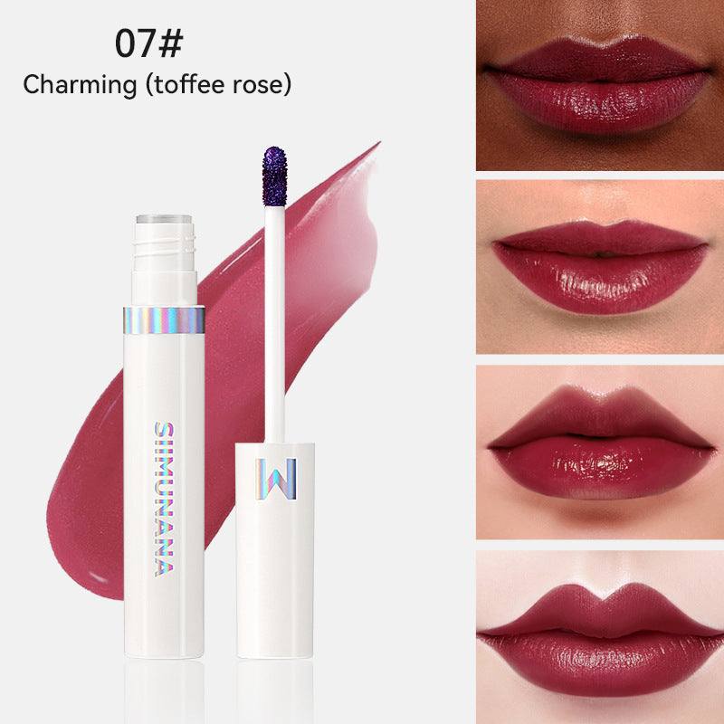 Peel-off lip gloss with long-lasting color retention and intensive moisturization