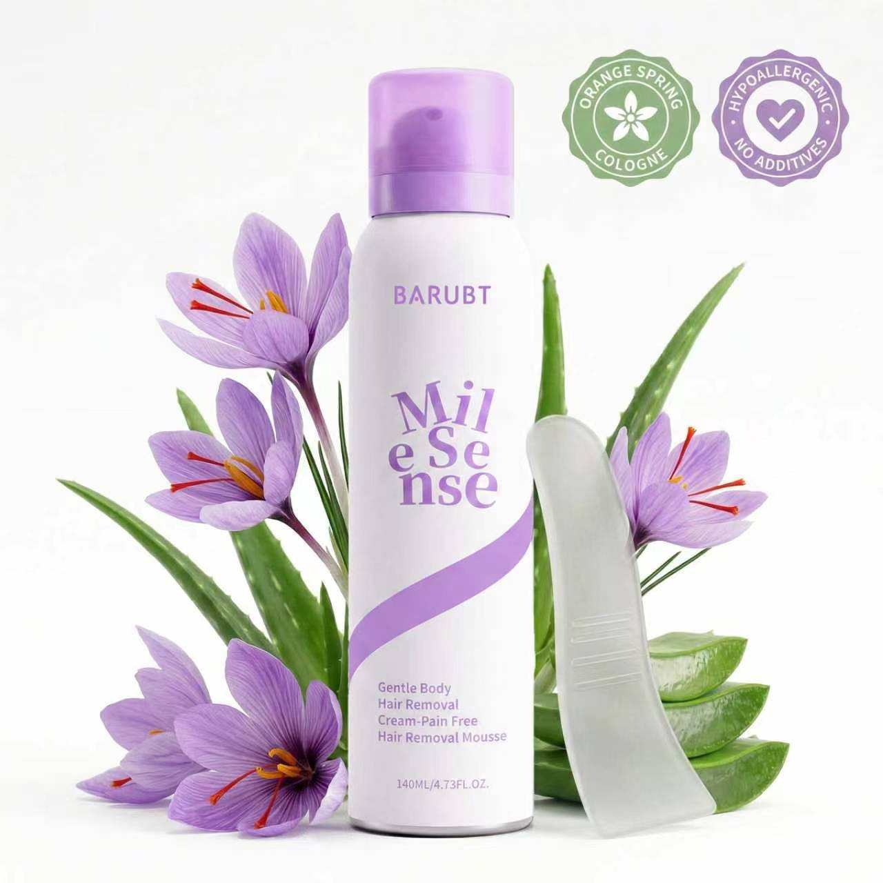 Gentle Hair Removal Cream for Face and Body