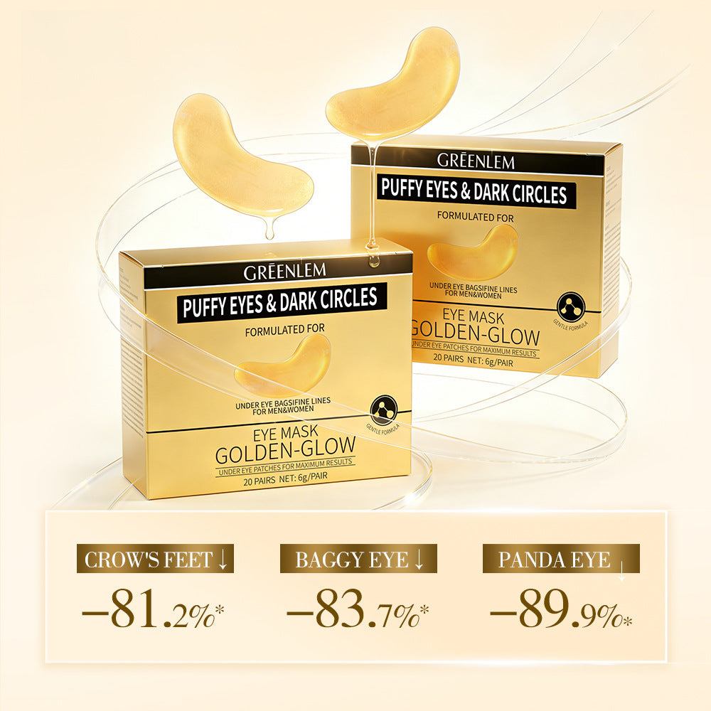 Collagen Eye Mask Gold Black Hydrating Anti-Wrinkle